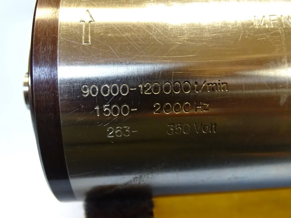Високооборотен шпиндел за шлайф SFJ FISCHER MFN8120 grinding spindle min-1 — снимка 4