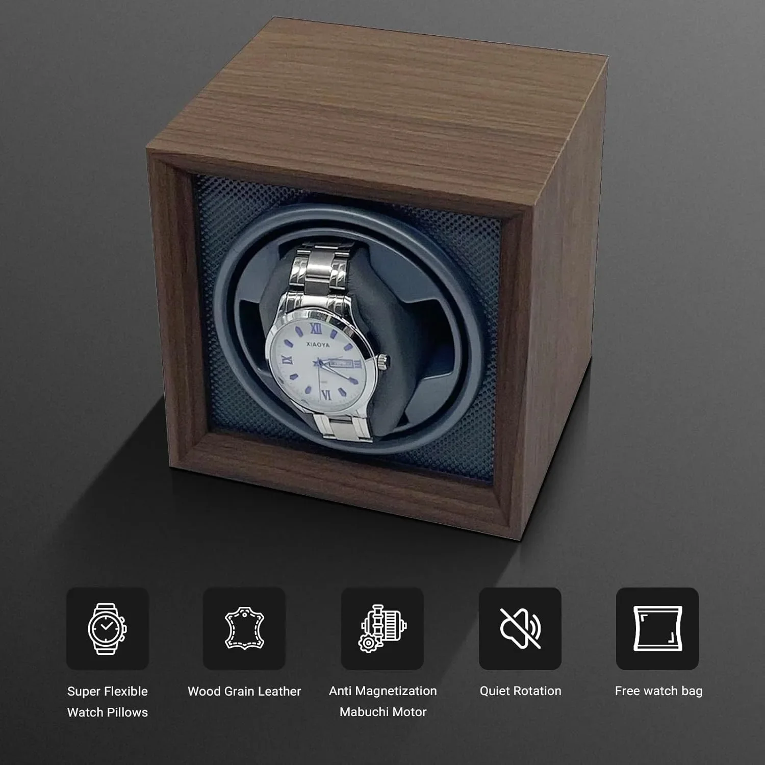 Автоматична навиваща машина за часовник с USB захранване Lian (за 1 часовник) — снимка 2