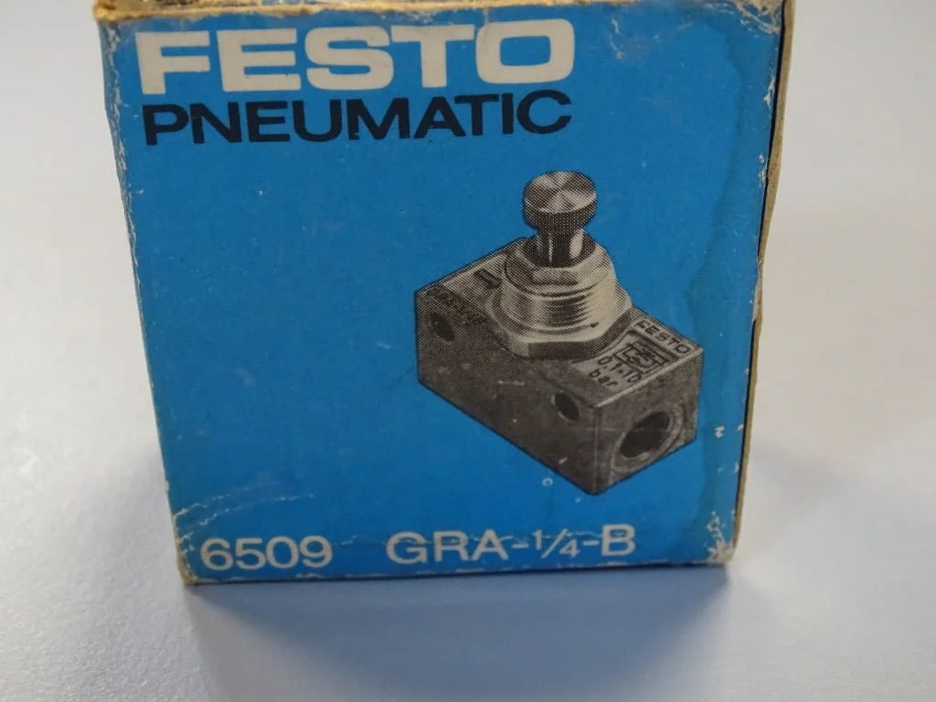 Пневматичен регулатор Festo GRA-1/4-B one-way Flow Control Valve 0.1-10Bar — снимка 7