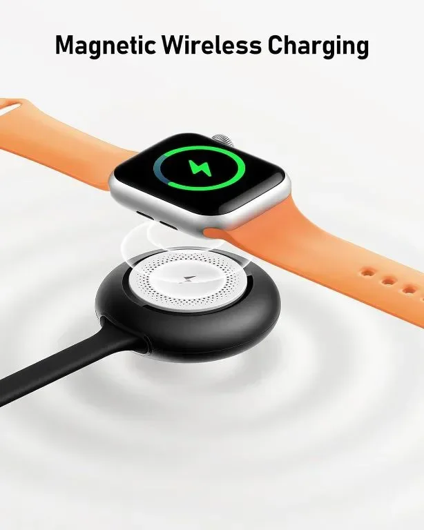 WeeFacny Преносимо зарядно за Apple Watch 1200mAh, безжично — снимка 2