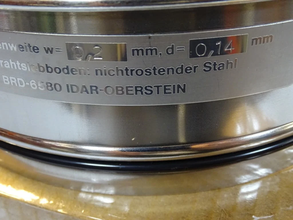 Лабораторни сита Fritsch GMBH BRD-6580 DIN 4188 — снимка 5