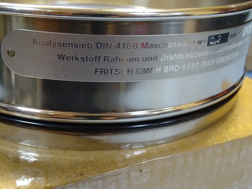 Лабораторни сита Fritsch GMBH BRD-6580 DIN 4188 — снимка 4