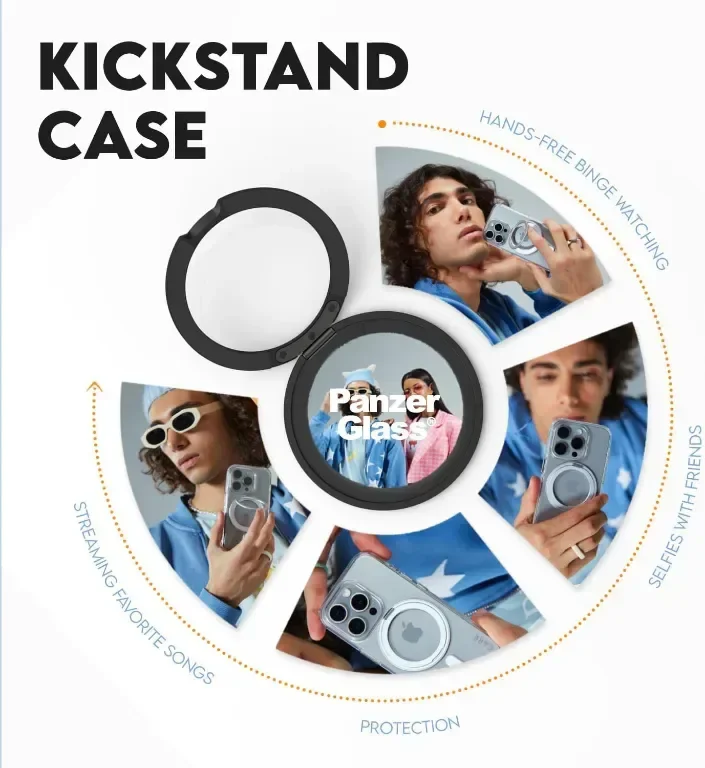 Калъф CARE BY PANZERGLASS® за Apple iPhone 16 със стойка MagSafe — снимка 5