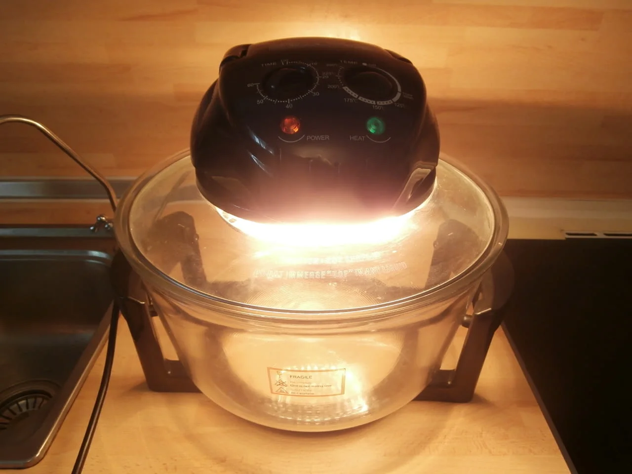 Халогенна фурна Sonifer SF-3035, 18 L, 1400 W — снимка 6