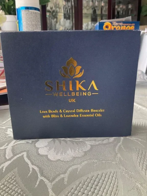 Shika Wellbeing Релаксиращ подарък за жени Lava Rock Healing Diffuser Гривна за тревожност — снимка 8