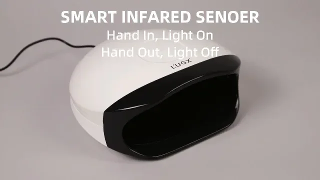 UV/LED лампа L'UGX 56 W за гел лак с 4 таймера — снимка 2