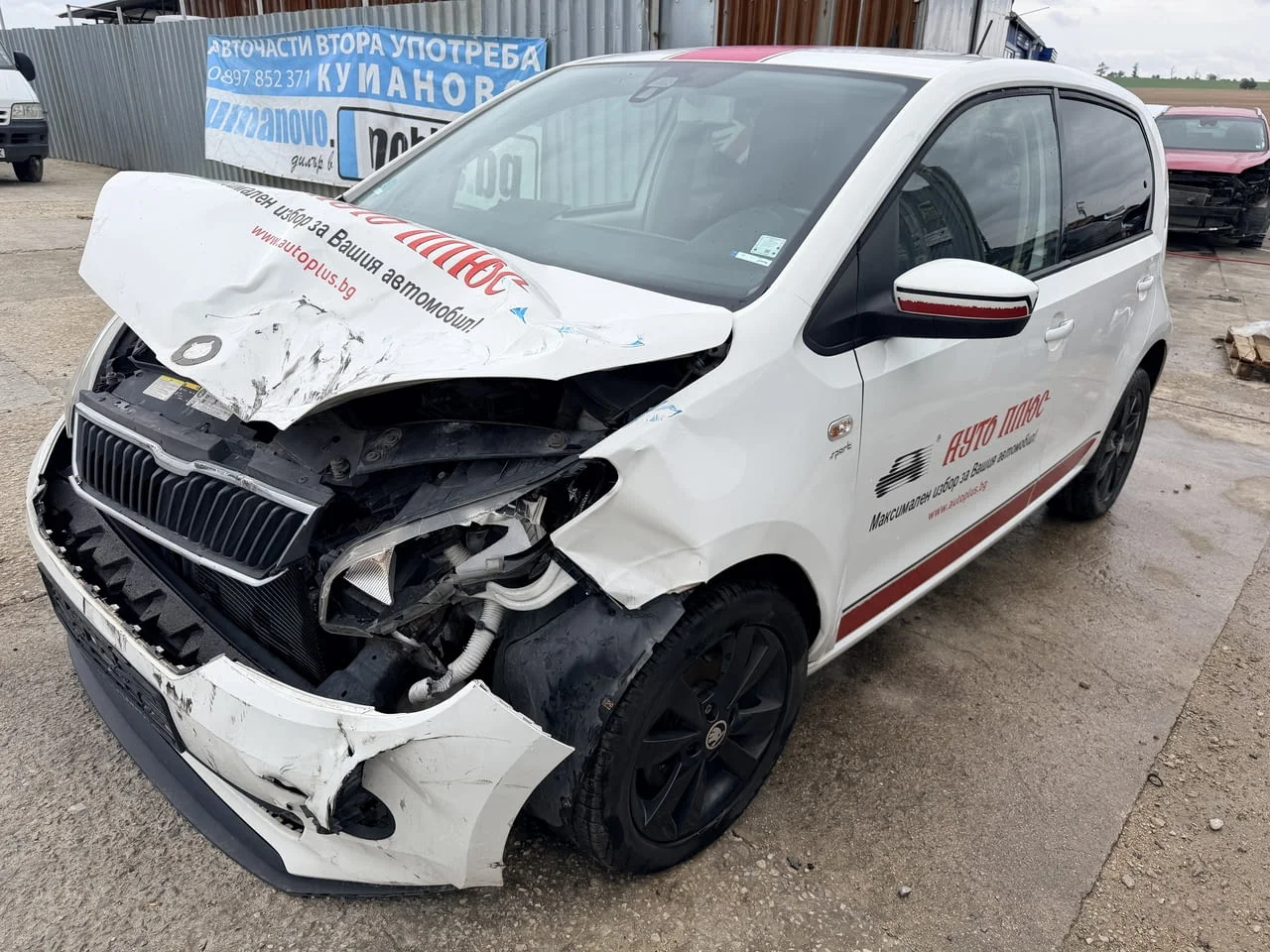 Skoda CitiGO, двигател CPG, 1.0 EcoFuel, 68 кс., 5 ск., 137000 км., 2015г., Шкода Ситигоу 1.0 EcoFue