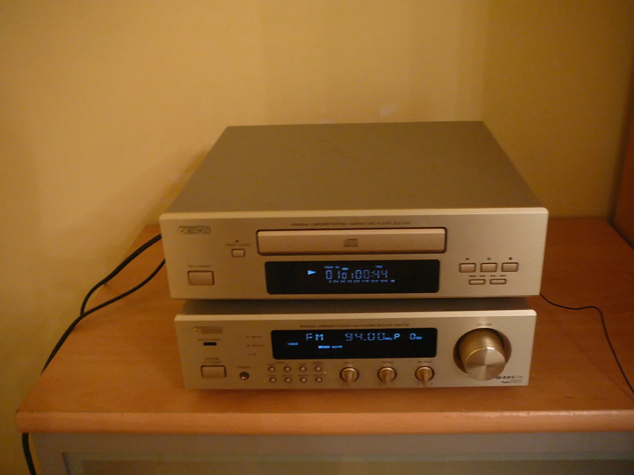 Denon dra-f100 i dcd-f100 — снимка 5