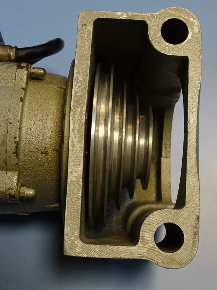 Електромотор+ремъчна шайба LECHMOTOREN DVF08-2K 0.75kW 380V — снимка 9