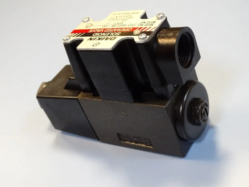Хидравличен разпределител DAIKIN JSO-G02-2BA-20-N solenoid operated valve 100V — снимка 6