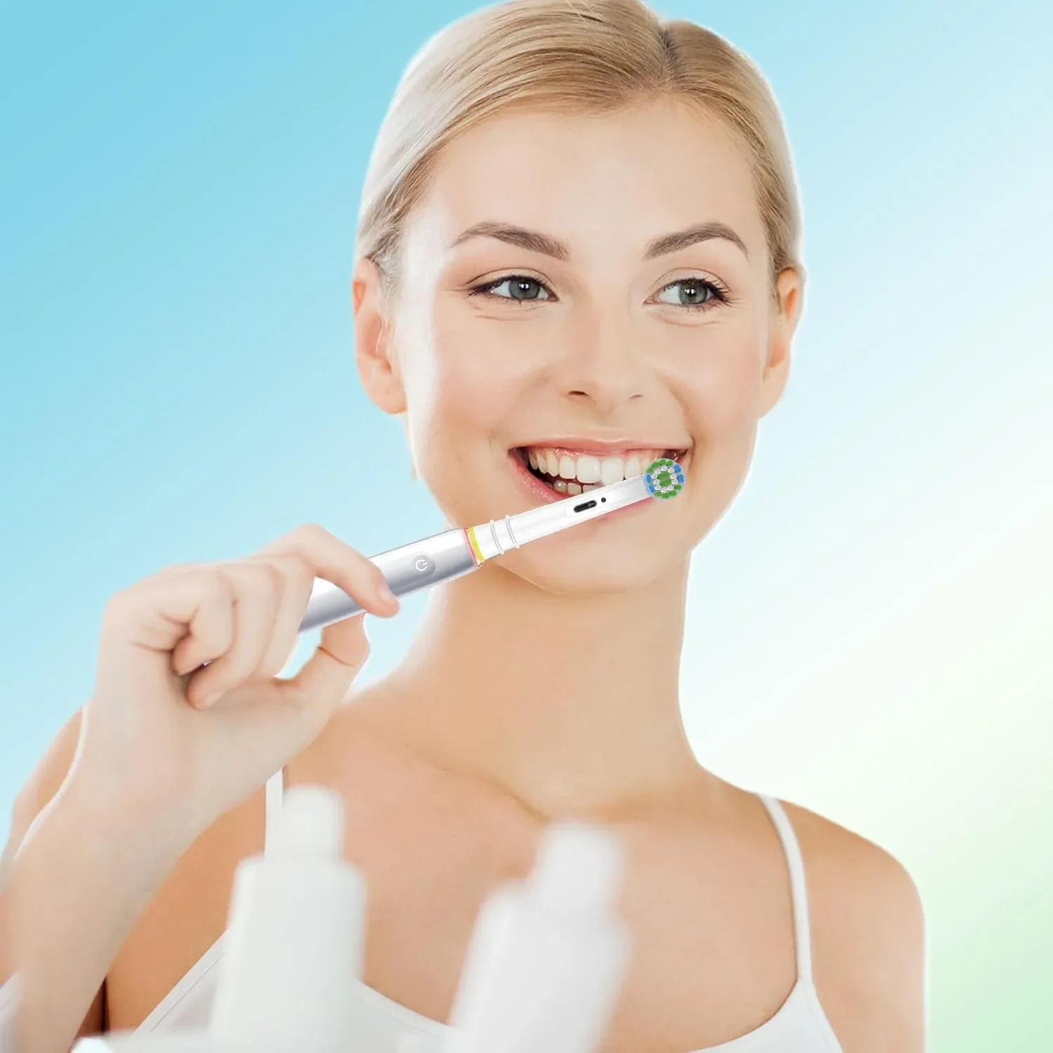 Резервни глави за електрическа четка за зъби Oral-B Braun (съвместими) – B31, 16 броя — снимка 8