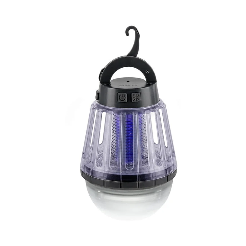 Инсектицидна лампа Muhler MIK-20B USB зареждане, акумулаторна батерия, 2W, 20m2