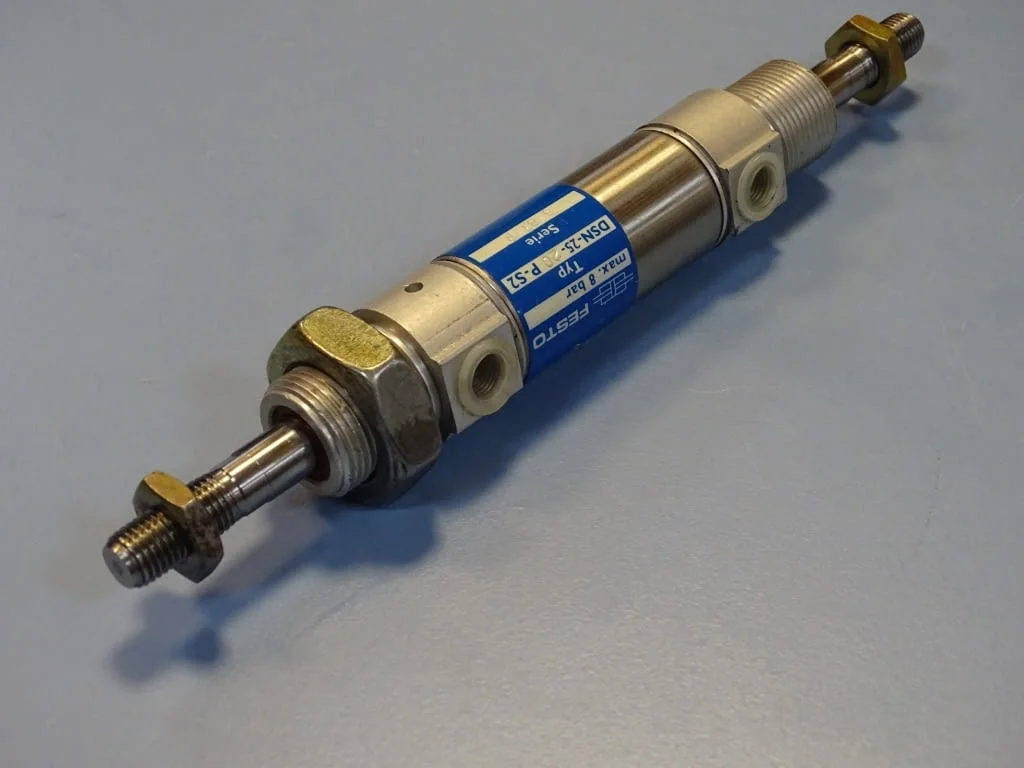 Пневматичен цилиндър двойнодействащ Festo DSN-25-20P-S2 pneumatic cylinder — снимка 2