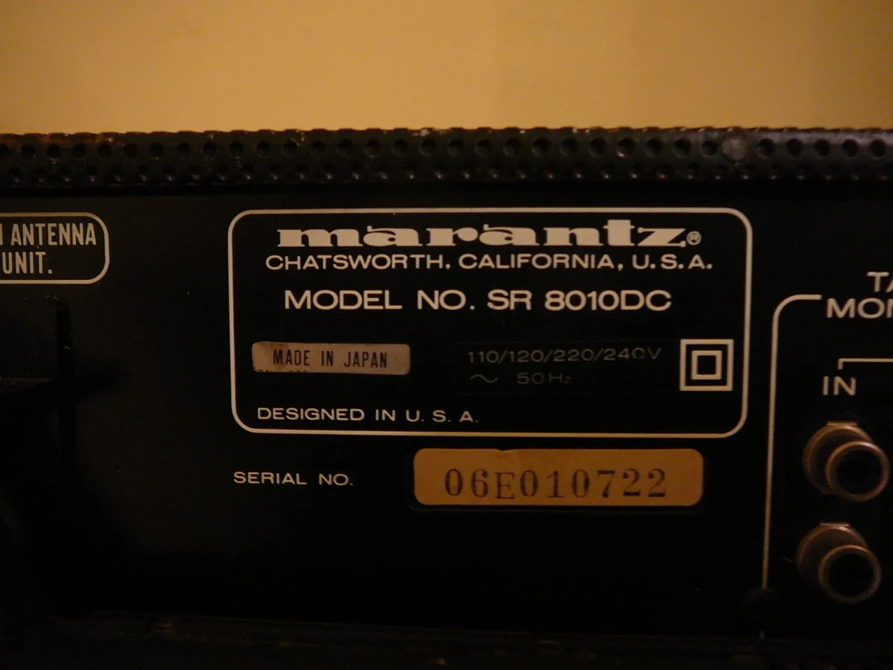 Marantz sr-8010 dc — снимка 6