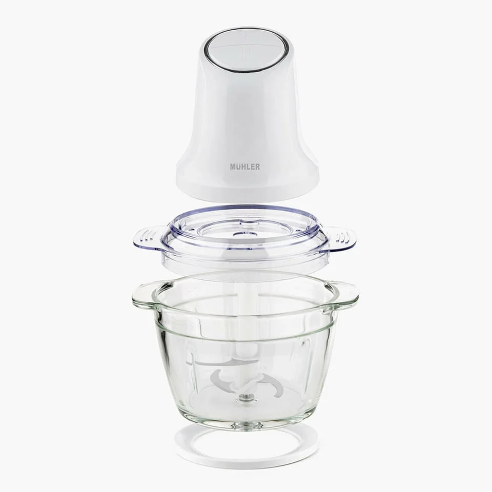 Мини чопър MUHLER MCH-5088, 500W стъклена купа — снимка 2