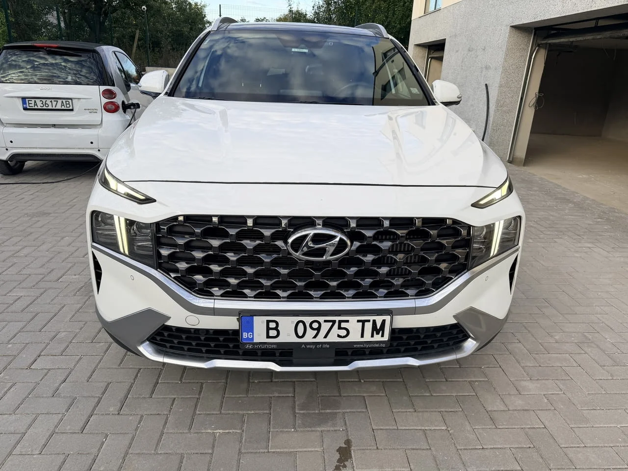Hyundai Santa Fe 1.6 T-GDi Hybrid HTRAC 4x4 автоматик, 230 к.с. • 7 места • PANORAMA • КОЖА • FACELI