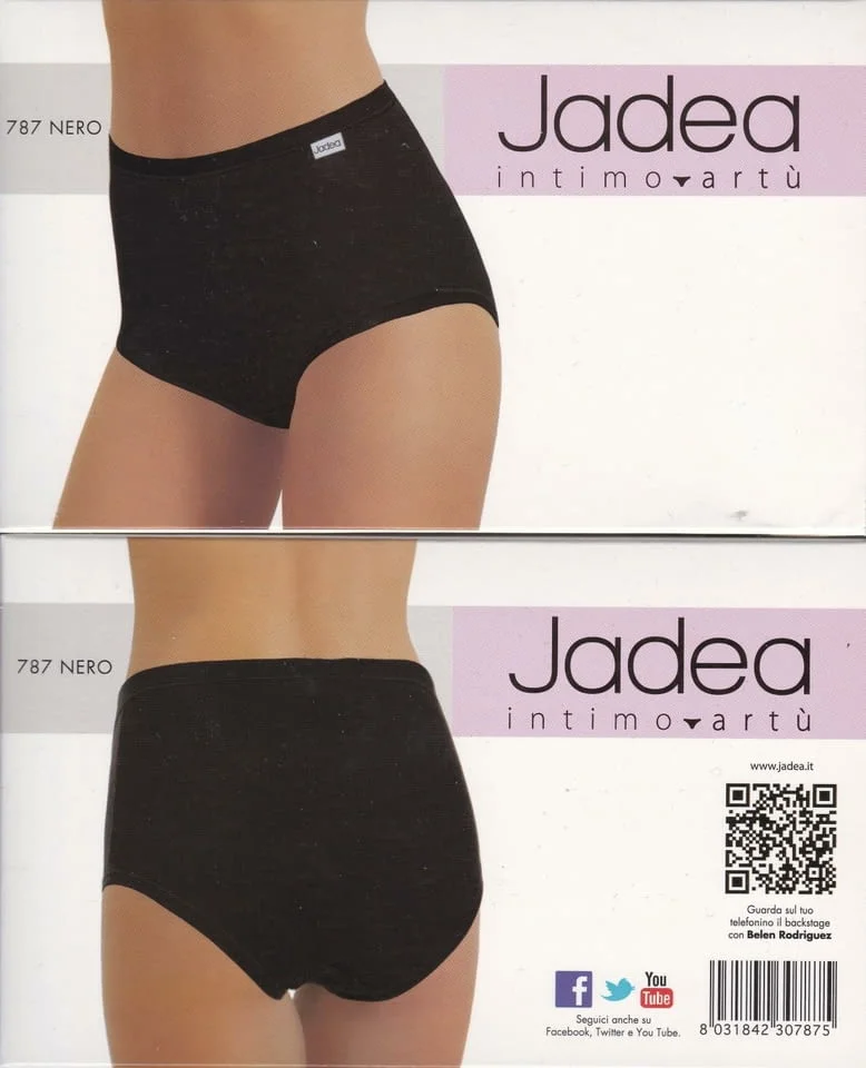 Jadea M, L, XL, 2XL, 3XL, 4XL, 5XL, 6XL черни, телесни, бели памучни бикини големи размери бельо Жадея — снимка 2