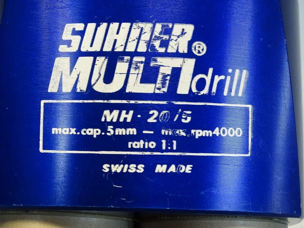 Пробивна глава с 2 шпиндела SUHNER Multi drill MH-20/5 — снимка 2