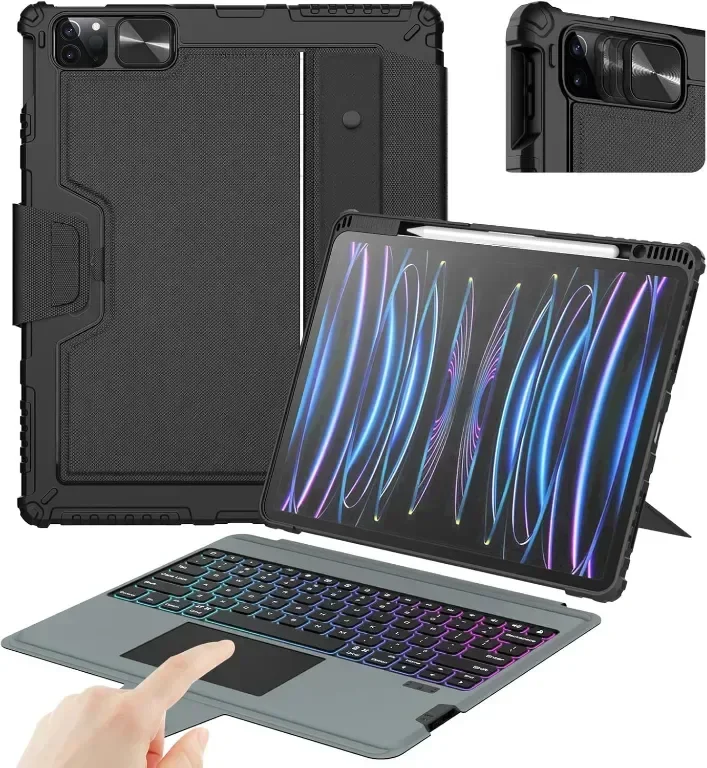 Калъф с клавиатура Nillkin за iPad Air 13 инча M2 2024, iPad Pro 12.9