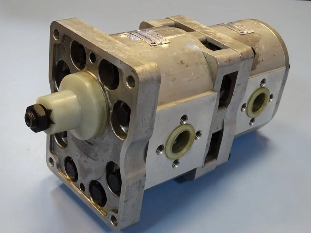 Хидравлична сдвоена помпа A120X/A72X "Industrialtechnic" 140/175Bar — снимка 3