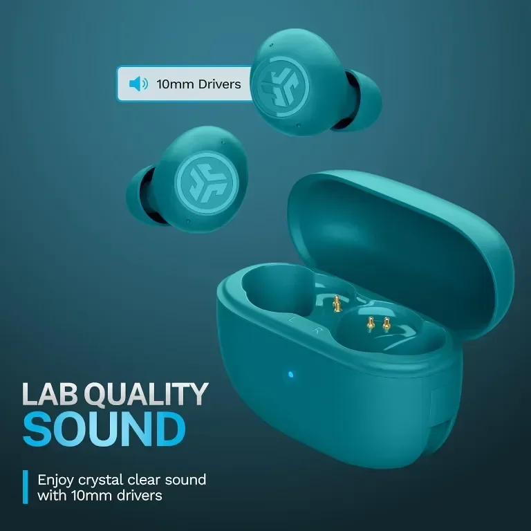 JLab Go Pop ANC Smart активни слушалки с шумопотискане, Bluetooth с микрофон, IP55 — снимка 4