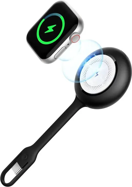 WeeFacny Преносимо зарядно за Apple Watch 1200mAh, безжично