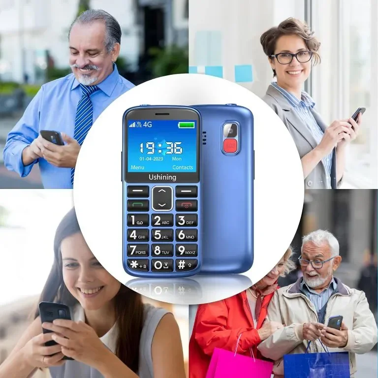 Tosaju 4G мобилен телефон за възрастни, със SOS бутон — снимка 6