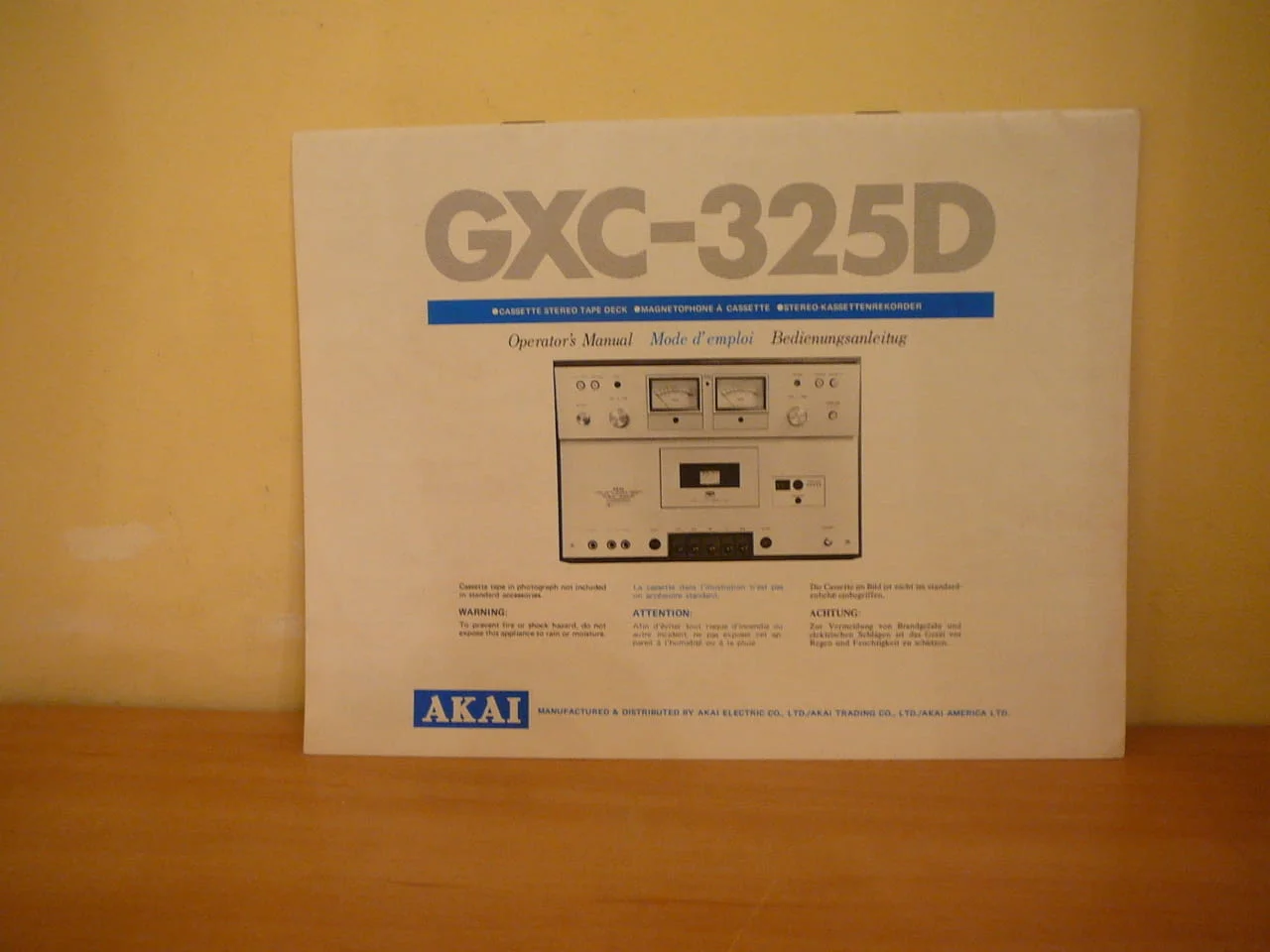 Akai gxc-325d