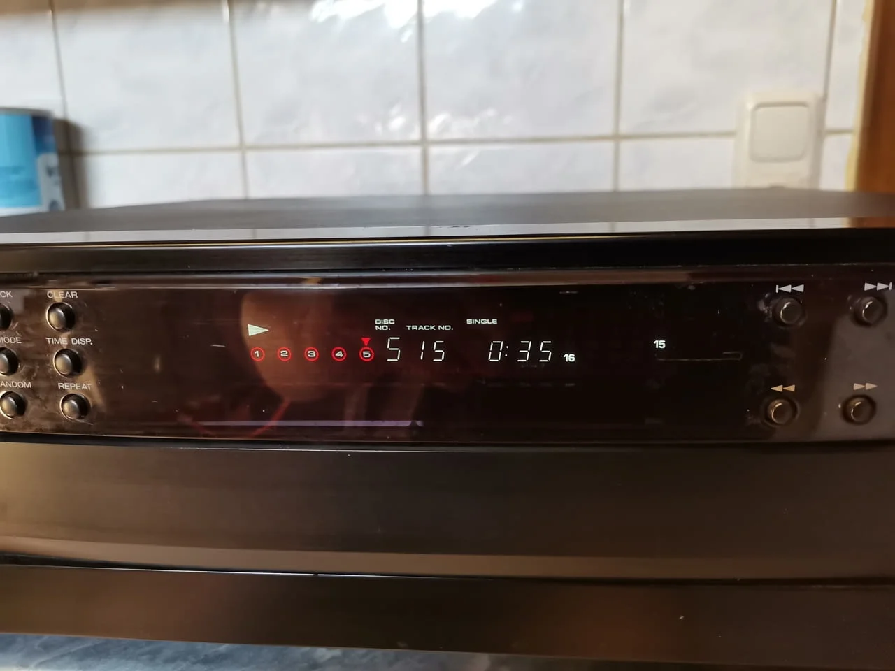 Kenwood DP-M5520 Multi CD Compact Disc Player — снимка 5