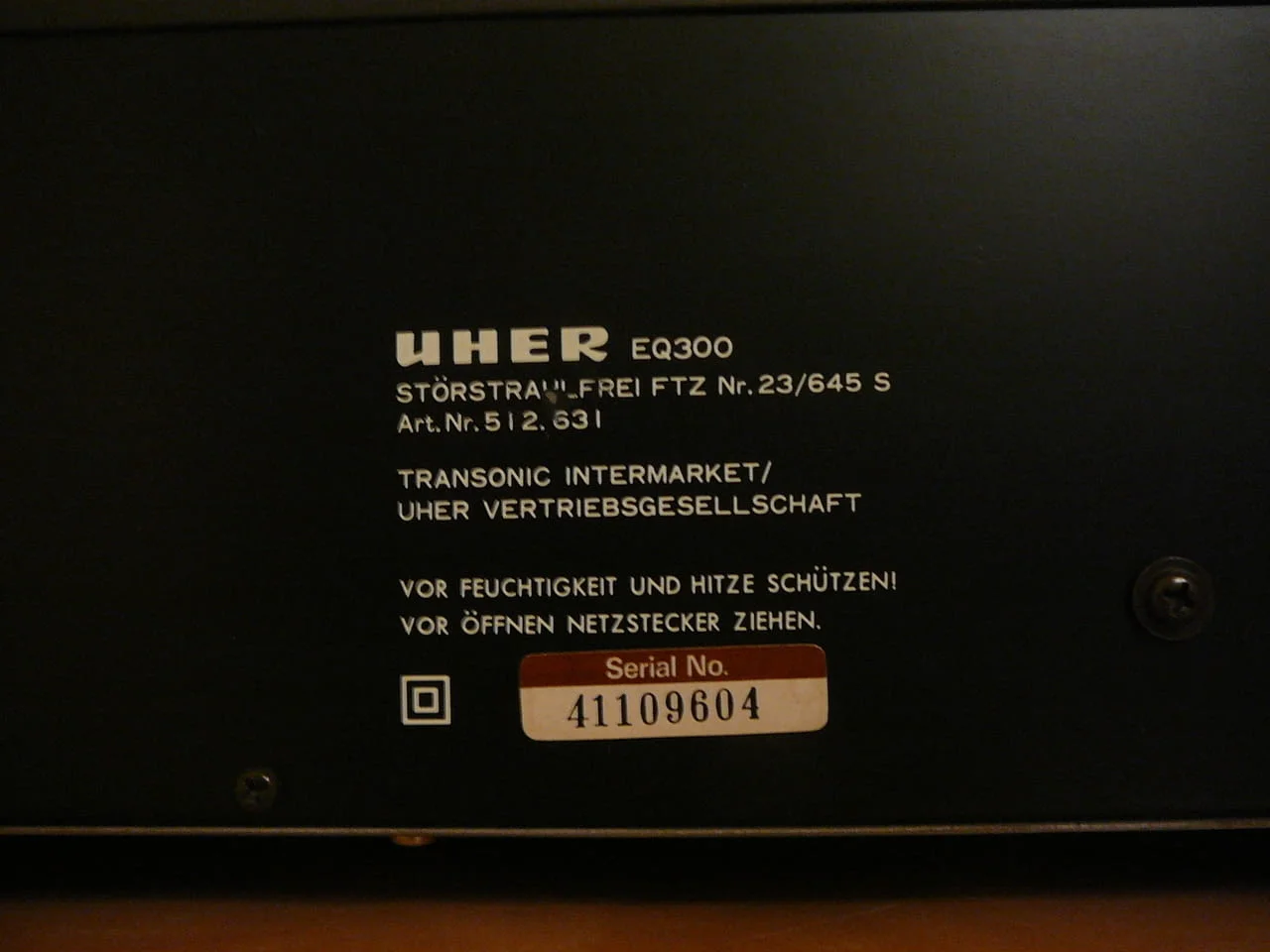 Uher eq-300 — снимка 7