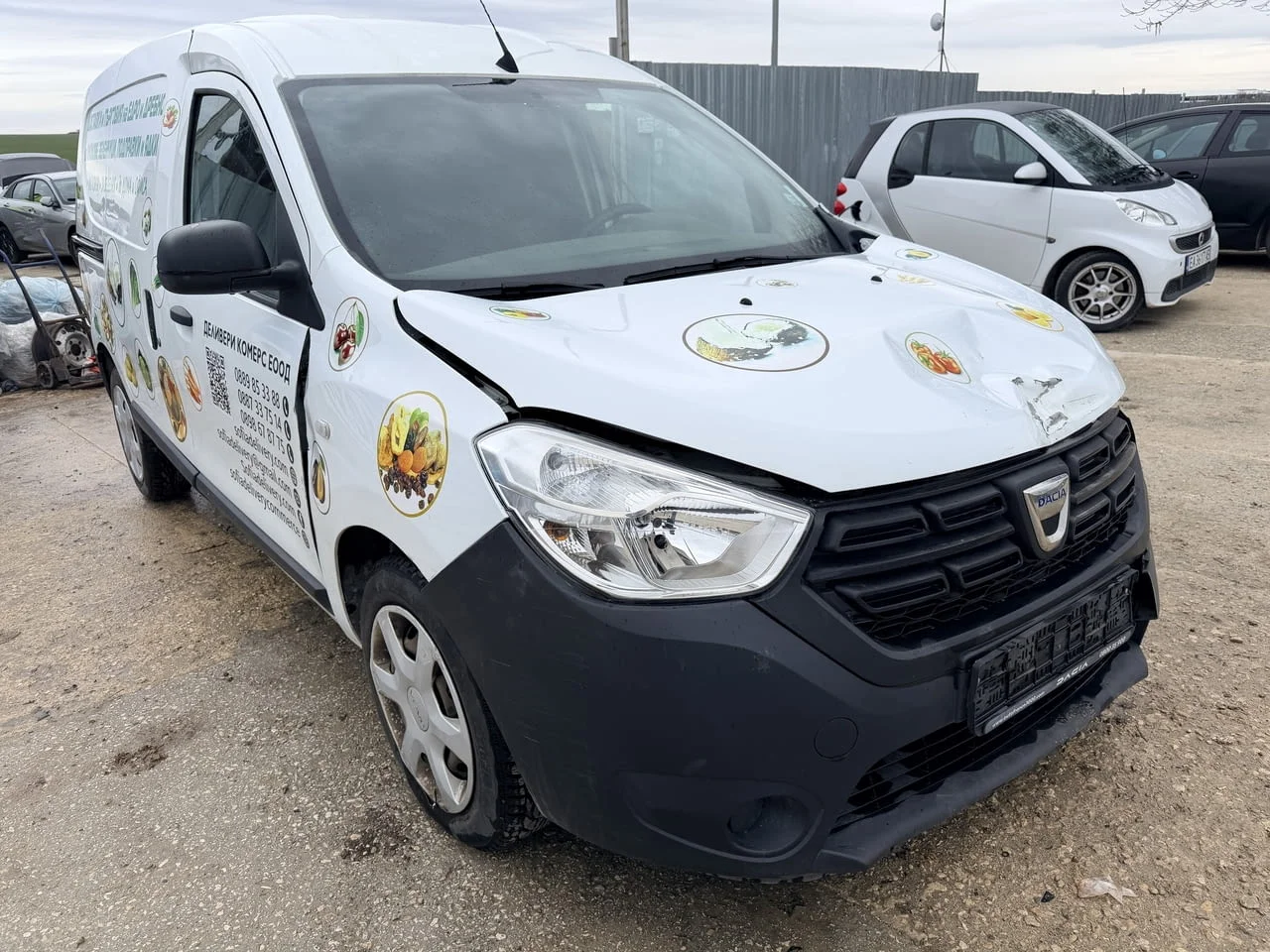 Dacia Dokker 1.6 LPG, двигател H4M740, ск. кутия JR5, 5 ск., 109 кс., 95000 км, 2021г., Дачия Докер