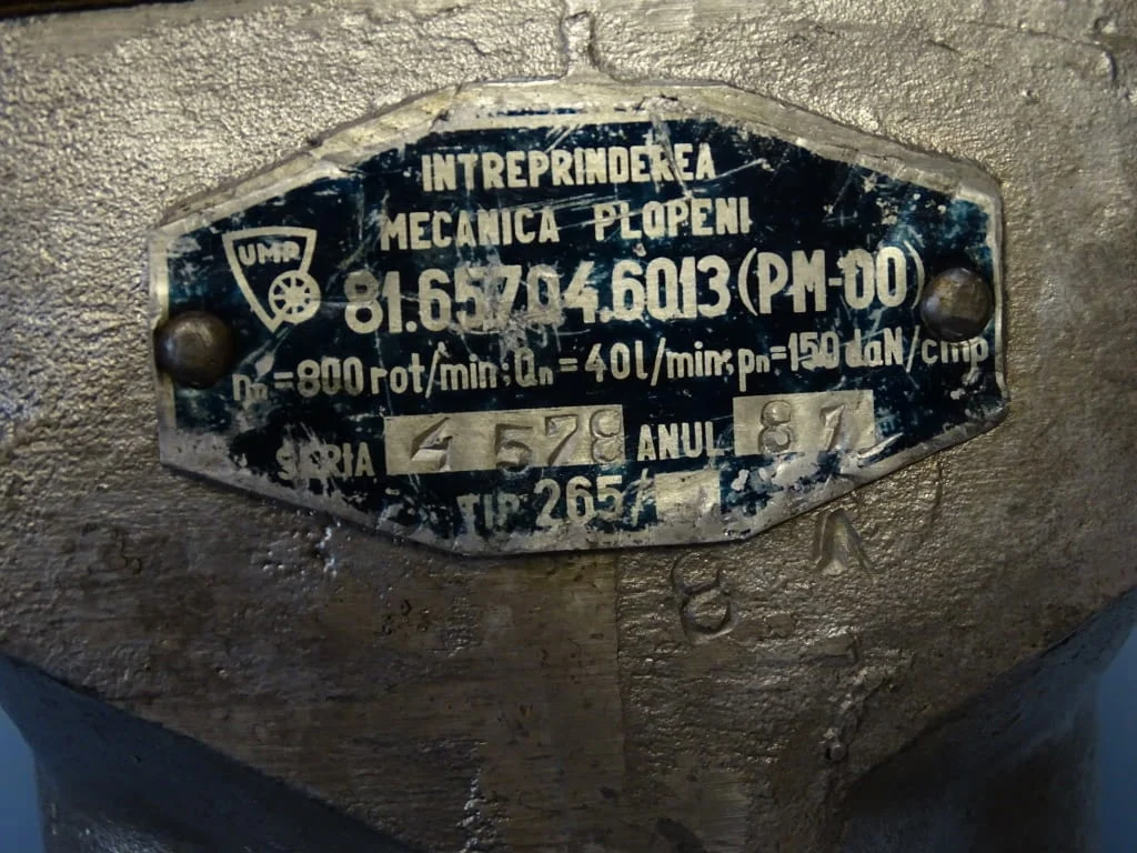 Хидравлична помпа 6-бутална аксиална UMPPM-00 265/1X — снимка 3