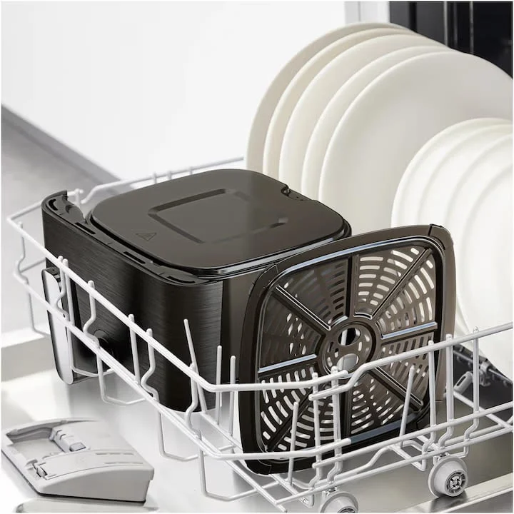 Уред за здравословно готвене, Tefal EY8618E0 Easy Fry Mega Compact Blk Eu — снимка 4