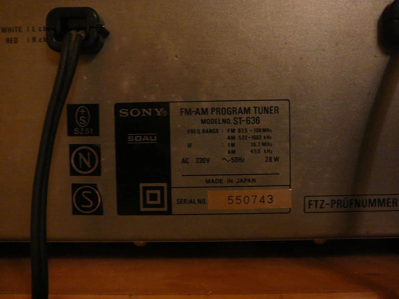 Sony st-636 — снимка 9