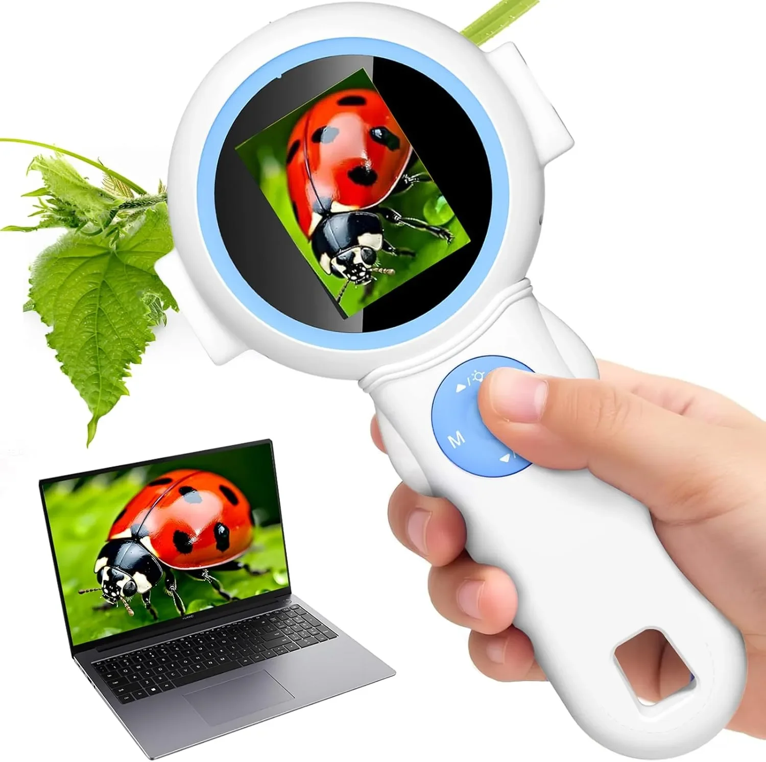 Детски бороскоп (микроскоп) с камера и светлина Kid Microscope & Camera, Type-C