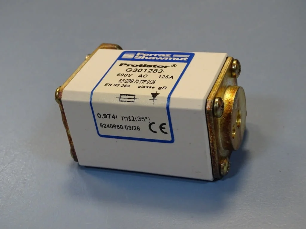 Предпазител Ferraz Shawmut Protistor G301283 Fuses 6.9GRB70TTF0125 125A 690VAC — снимка 4