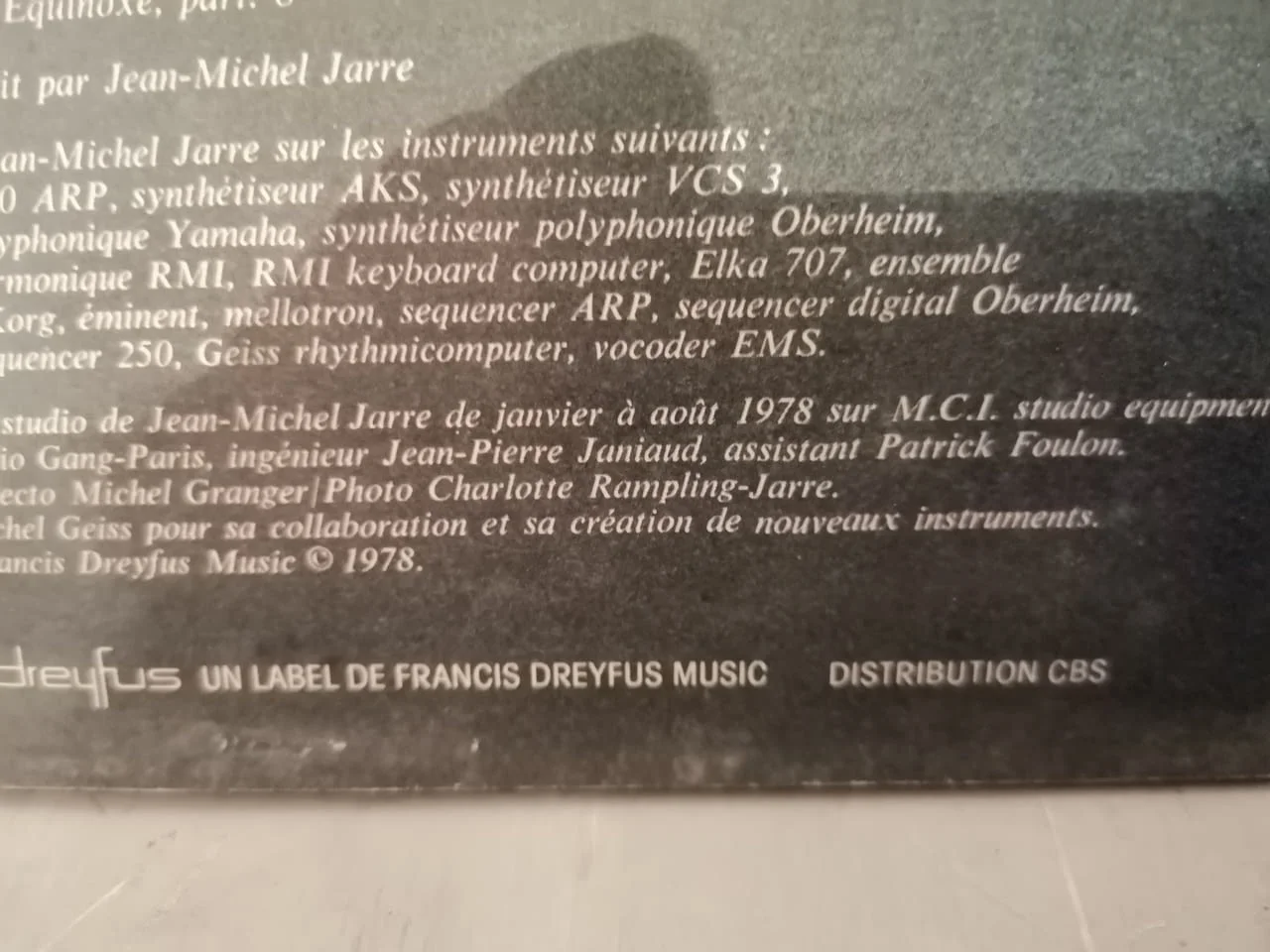 Jean Michel Jarre - Equinoxe — снимка 4