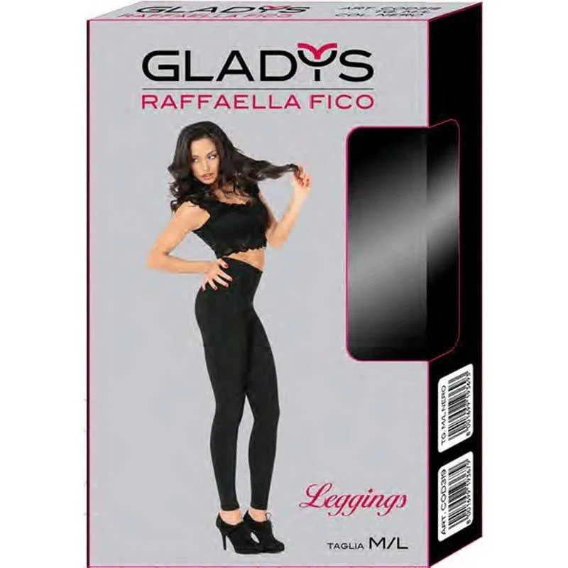 Gladys 300DEN италиански дамски черни ватирани клинове 45-130кг женски плътен клин ватиран клин — снимка 2