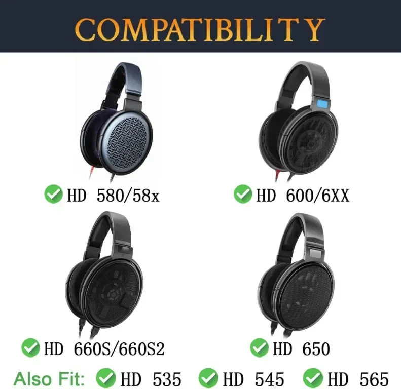 Комплект за смяна на SOULWIT за слушалки Sennheiser, възглавнички за уши с охлаждащ гел — снимка 2