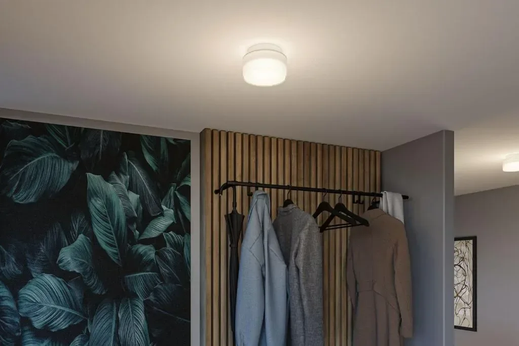 Paulmann 71081 LED Осветително тяло за таван Maro IP44 3000K 430lm 230V 6.8W Бяло — снимка 7