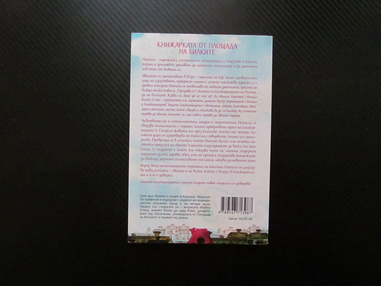 Книжарката от площада на билките Ерик дьо Кермел книгите обича хората споделя доверява книжарница — снимка 3