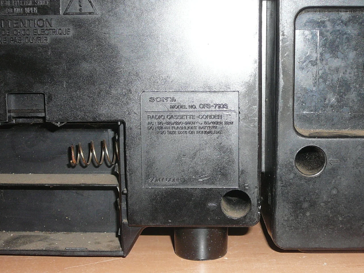 Sony cfs-710s — снимка 7