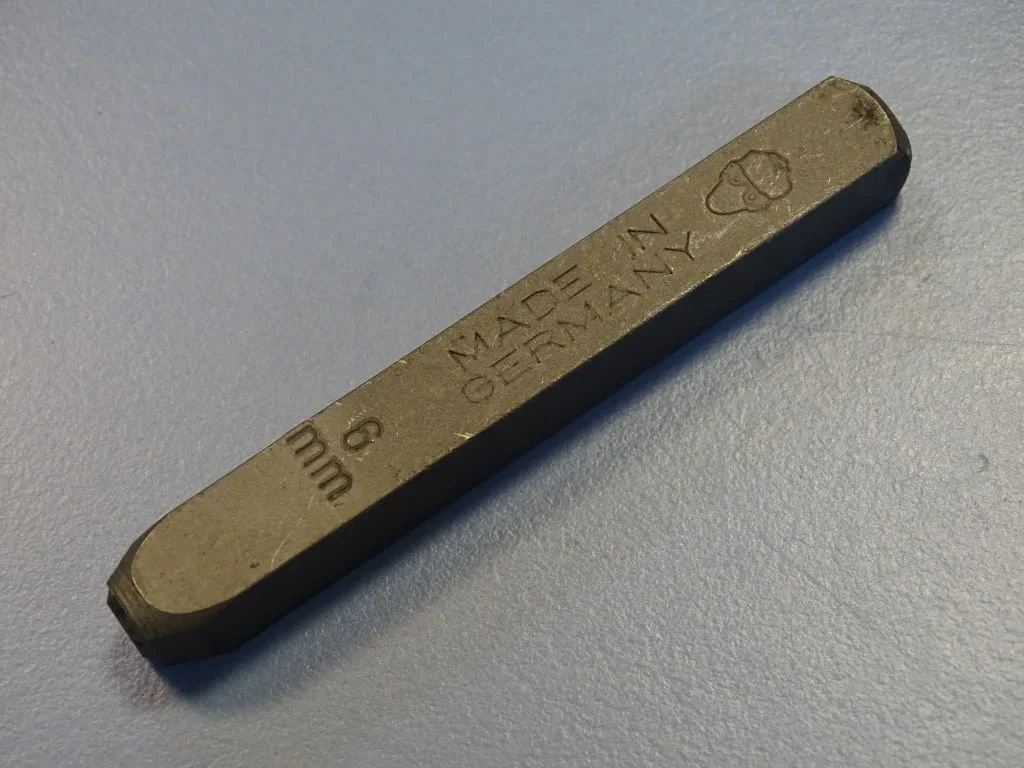 Комплект шлосерски букви-кирилица 6 mm Gravurem Cyrillic Alphabet 58-61 HRC — снимка 3