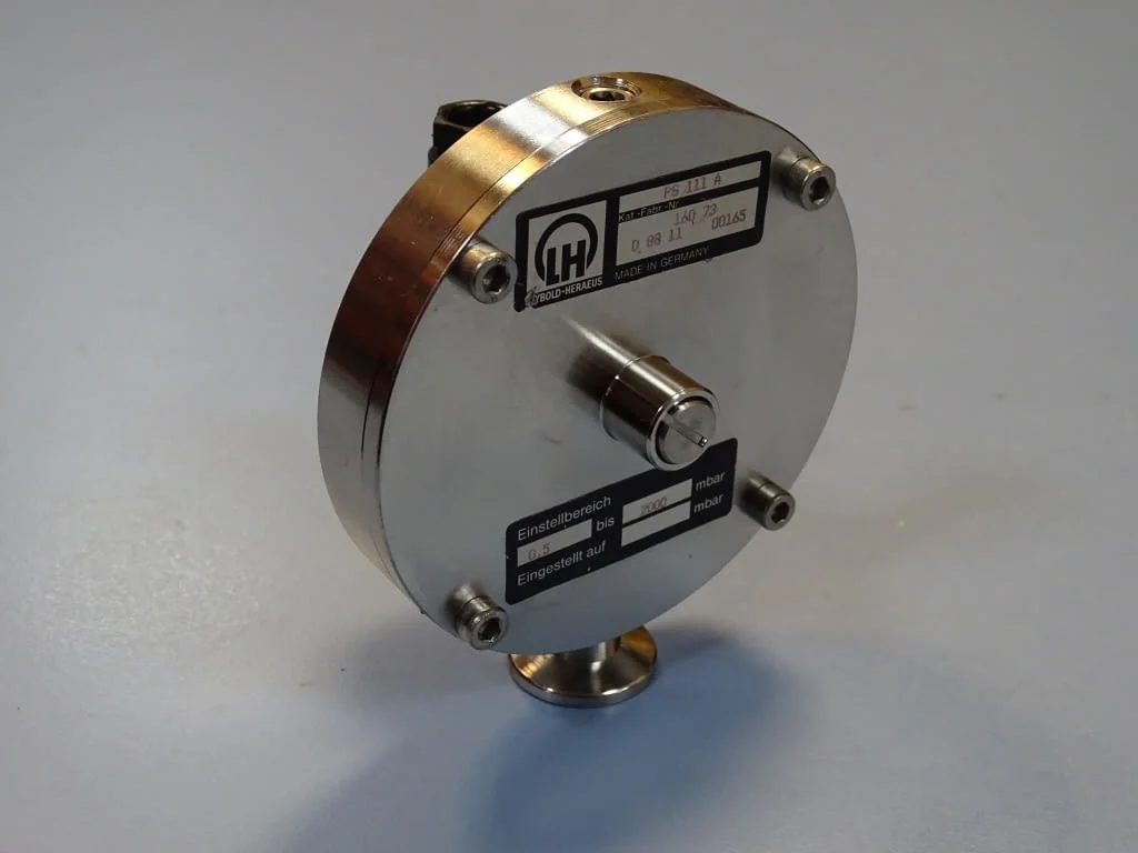 Вакуум пресостат LEYBOLD-HERAEUS PS 111A Diaphragm Pressure Switch — снимка 4