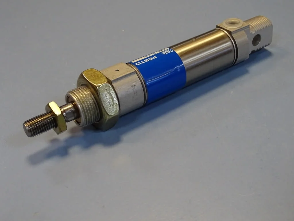 Пневматичен еднодействащ цилиндър Festo ESN-25-35P pneumatic cylinder — снимка 5