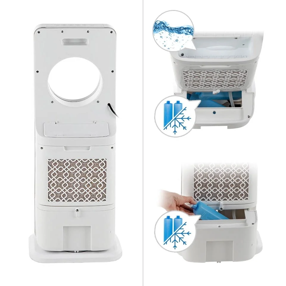 Мобилен охладител Muhler MC-4000, 65W, безвитлов, LED, 4 л, таймер — снимка 3