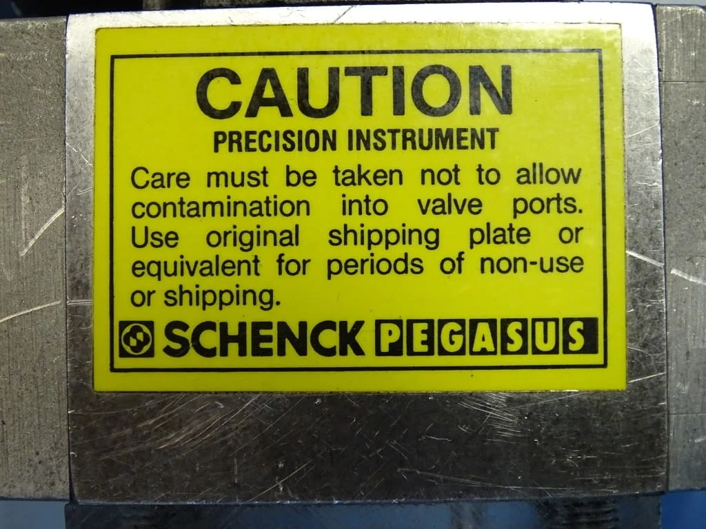 Серво клапан Schenck PEGASUS 131A servo valve Telehoist — снимка 6