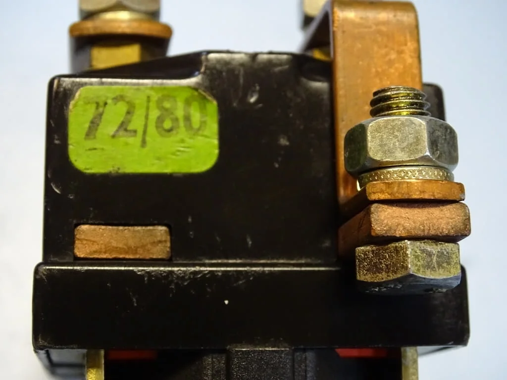 Контактор правотоков ALBRIGHT type SW102B-48 contactor 80 valts — снимка 6