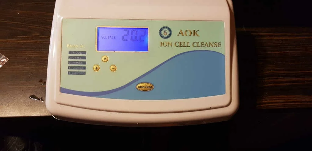 ION Cleaner Йонов уред за изчистване на организма , японски — снимка 3