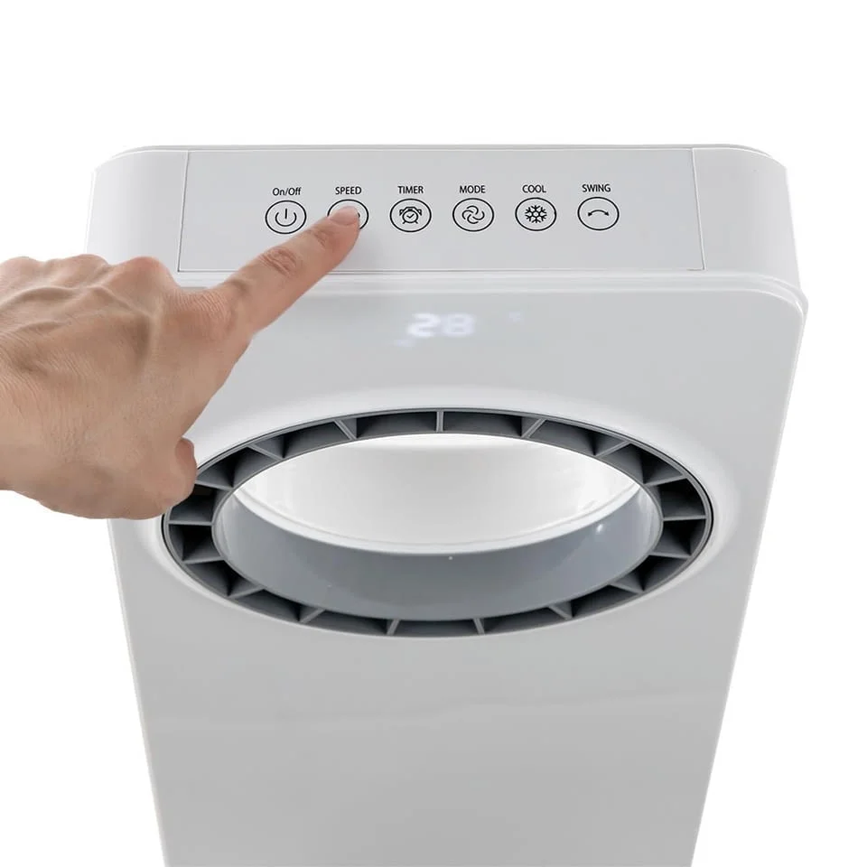 Мобилен охладител Muhler MC-4000, 65W, безвитлов, LED, 4 л, таймер — снимка 5